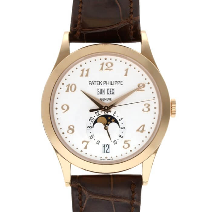 5396R-012/コンプリケーション アニュアルカレンダー K18RG オパーリン文字盤 ムーンフェイズ  腕時計